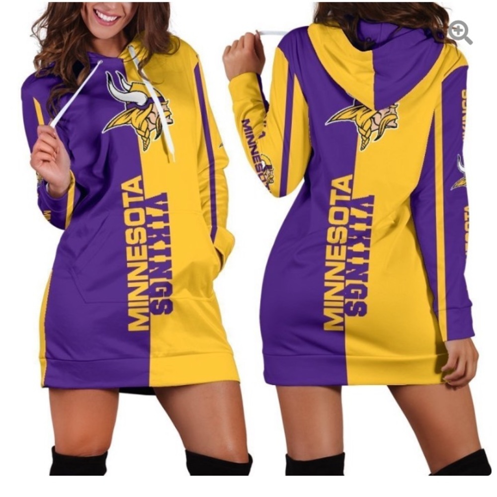 Minnesota Viking sweatshirt dress